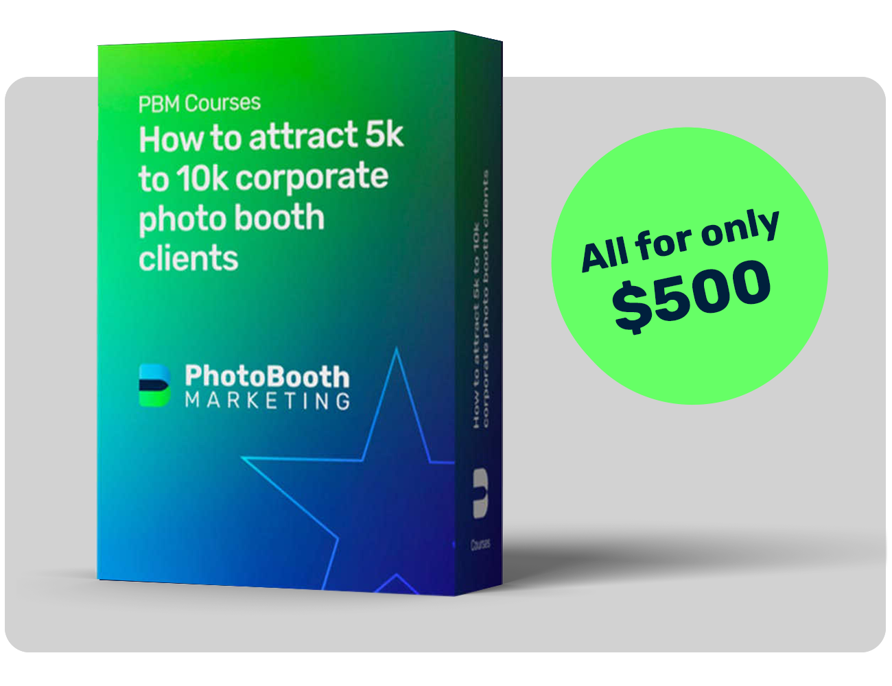 How to attract 5k to 10k corporate photo booth clients