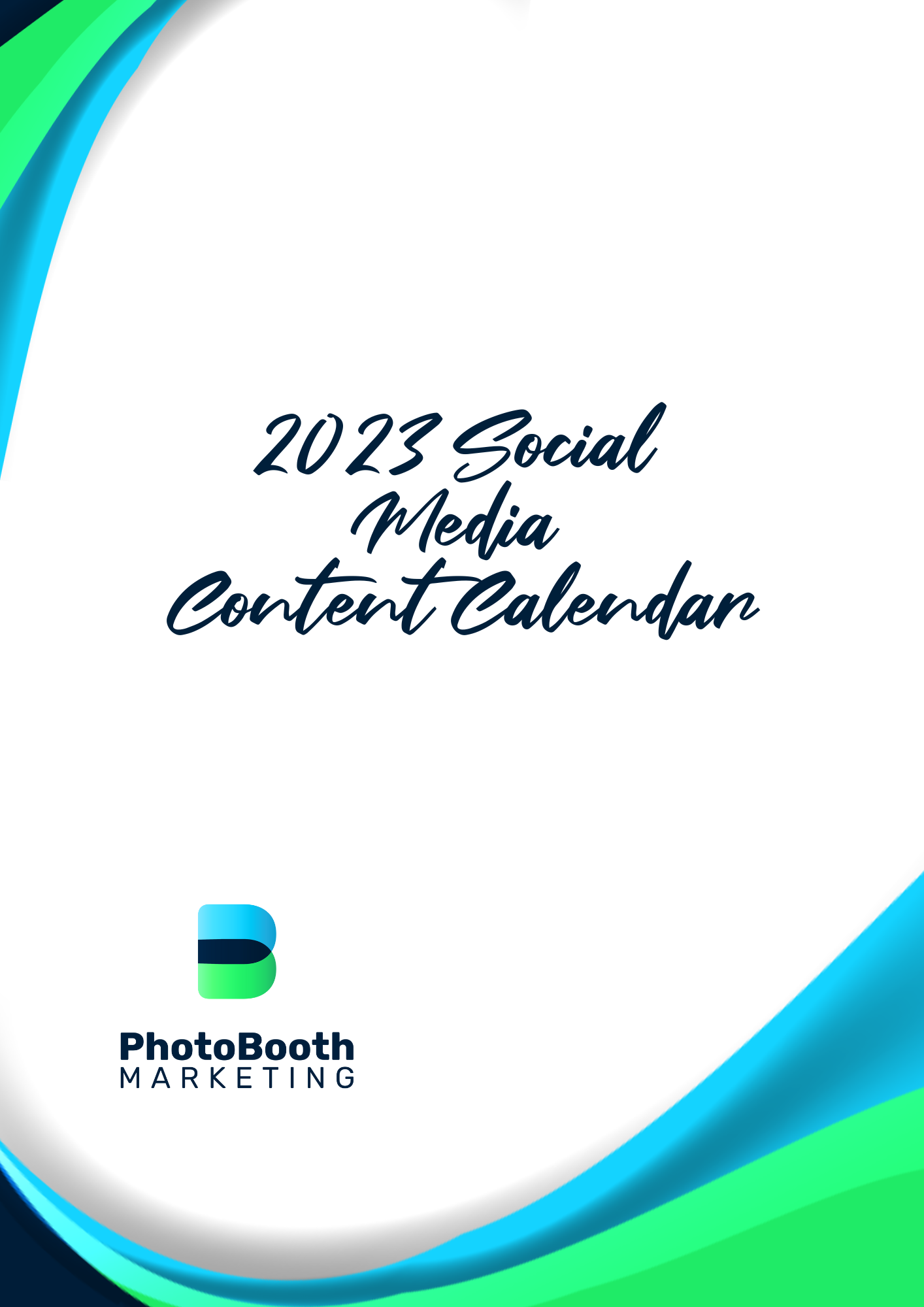 2023 Social Media Content Calendar